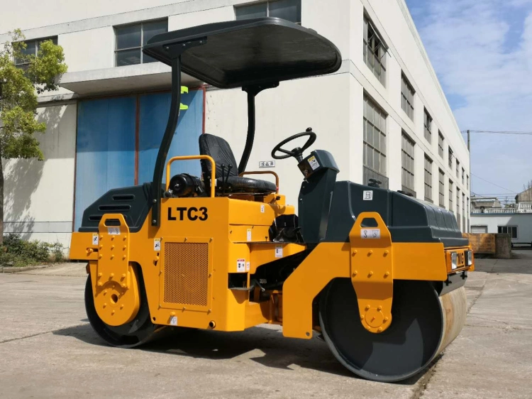 Ltmg Road Machinery Mini Double Single Drum Vibratory Asphalt 1 Ton 2 Ton 3 Ton Road Roller for Sale